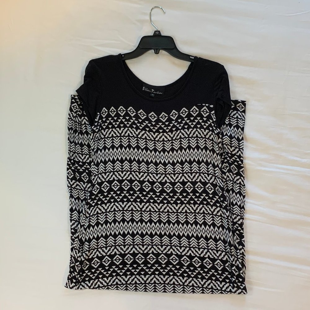 Ellen Parker Size (M) Knit Maxi Dress